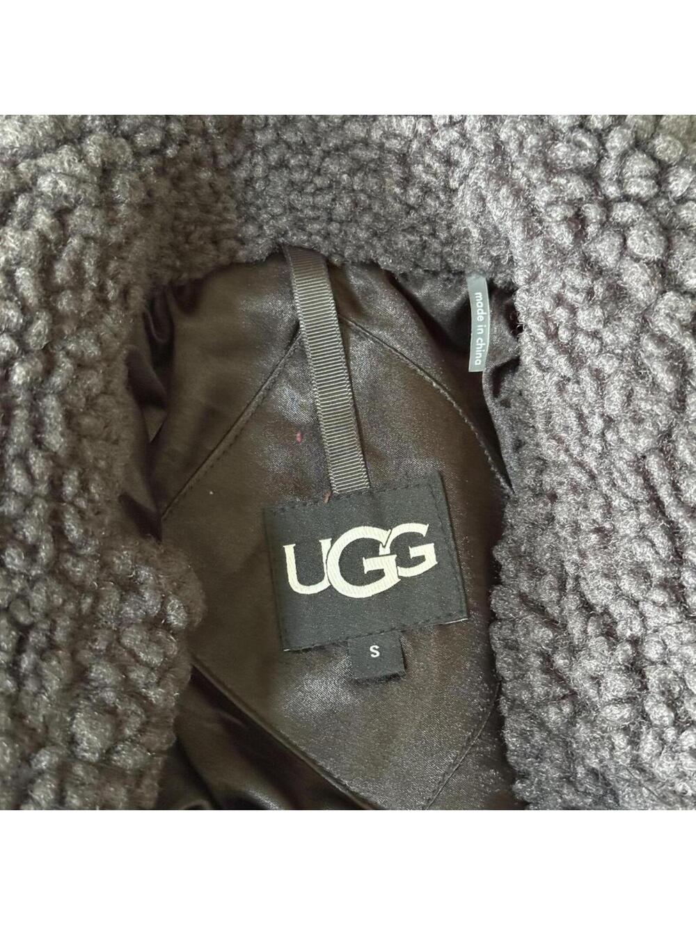 🖤 ugg teddy coat long sherpa jacket S NWT luxury cozy - Picture 7 of 8